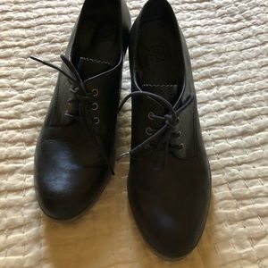 Dr. Martens “Mimi” wedge booties